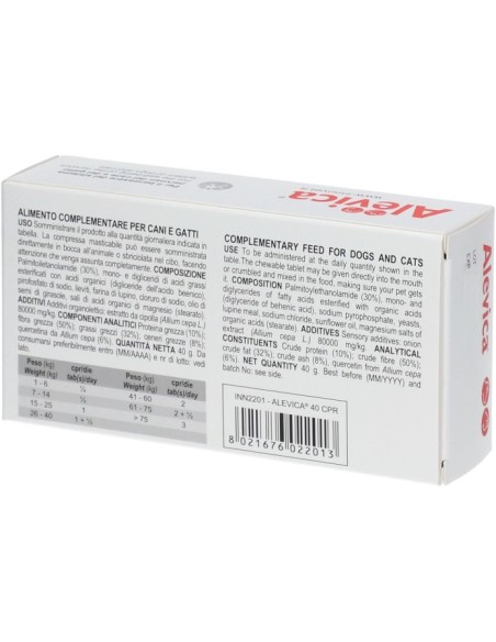 Alevica 40 Compresse Masticabili