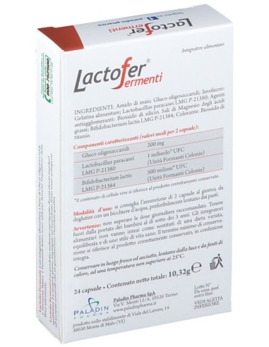 Lactofer Fermenti 24 Capsule