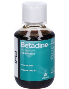 Betadine Collutorio Flacone 200ml 1%