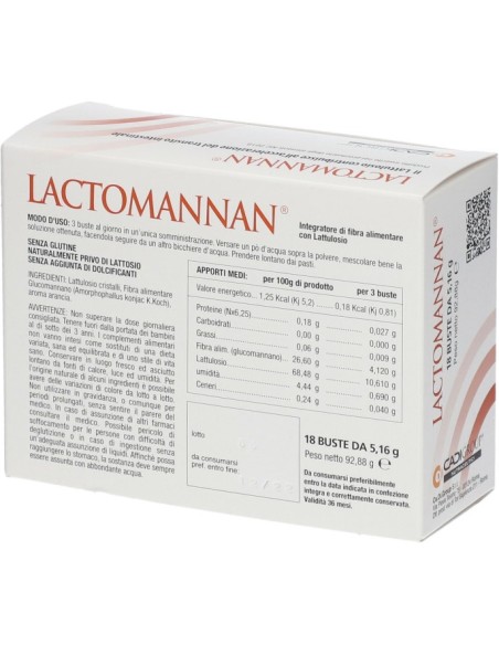 Lactomannan 18 Buste