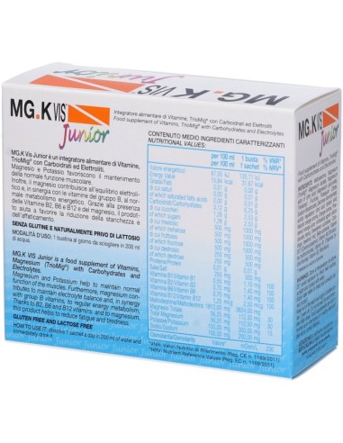 Mgk Vis Junior Arancia 10 Bustine