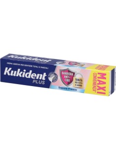 Kukident Plus Barriera Anti-Cibo Sapore Fresco 57g