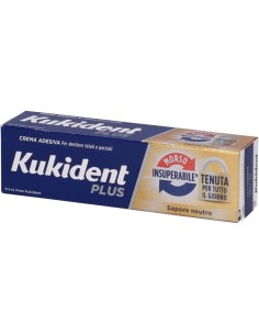 Kukident Plus Morso Insuperabile Sapore Neutro 40g