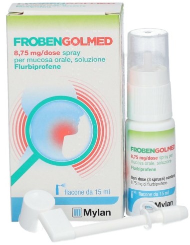 Frobengolmed Spray Mucosa Orale 15ml 8,75mg/dose