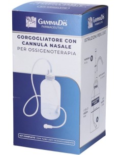 Gorgogliatore con Cannula Nasale per Ossigenoterapia