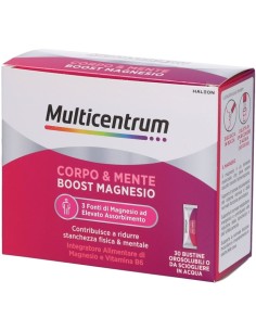 Multicentrum Corpo & Mente Boost Magnesio 30 Bustine