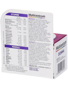 Multicentrum Donna Multivitaminico 30 Compresse 2