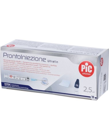 Pic Solution Kit ProntoIniezione Siringa 2,5ml...