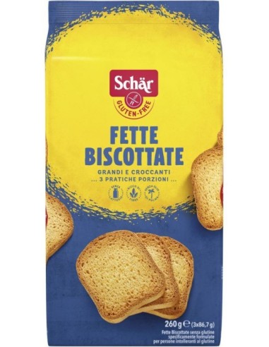 Schar Fette Biscottate Senza Glutine 260g