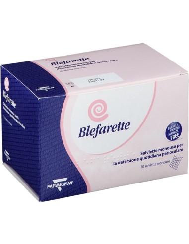 Blefarette Salviette Oculari 30 Pezzi
