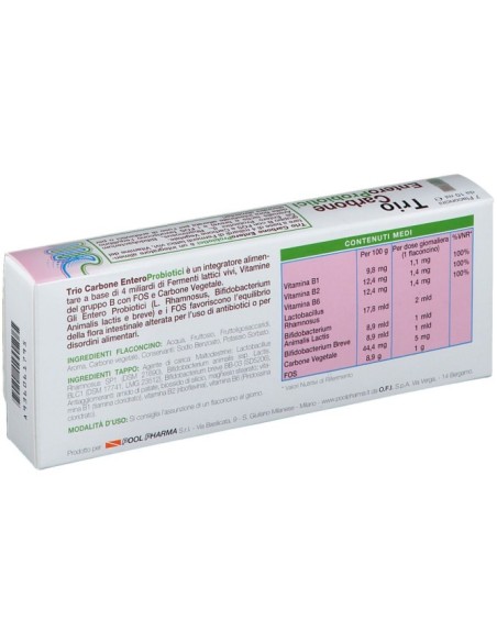 Triocarbone Enteroprobiotici 7 Flaconcini