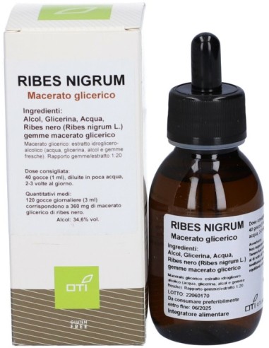 Oti Ribes Nigrum Macerato Glicerico Gocce 100ml
