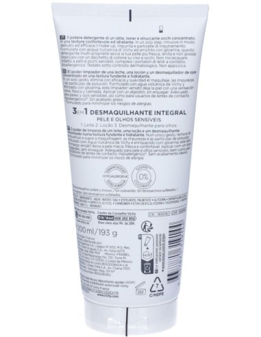 Vichy Purete Thermale Latte Tonificante 200ml