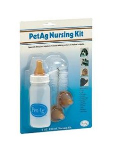 NURSING KIT BIBERON DA 120ML PER ANIMALI + TETTARELLE DI...