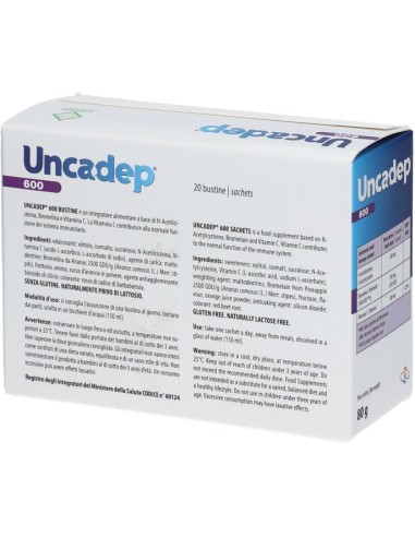 Uncadep 600 20 Buste