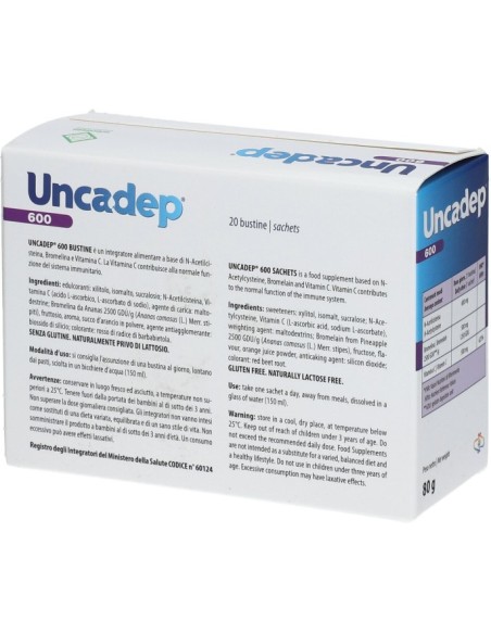 Uncadep 600 20 Buste
