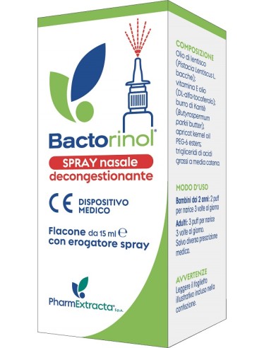 BACTORINOL SPRAY NASALE 15 ML
