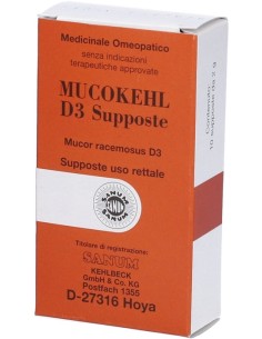 Sanum Mucokehl D3 10 Supposte