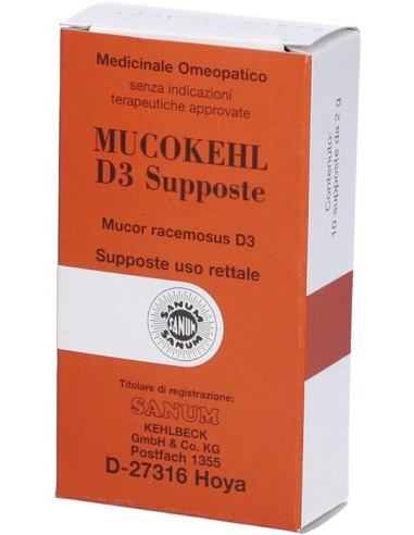 Sanum Mucokehl D3 10 Supposte