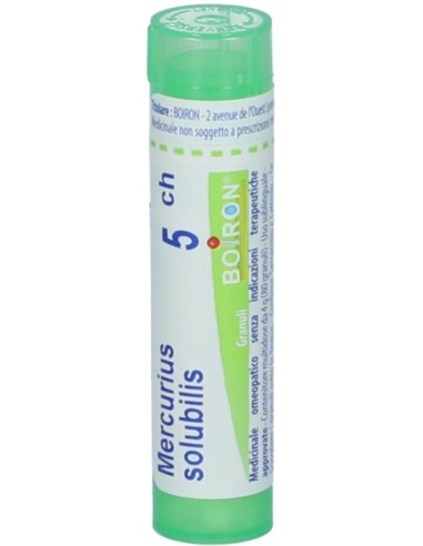 Boiron Mercurius Solubilis Granuli 05Ch Tubo 4g