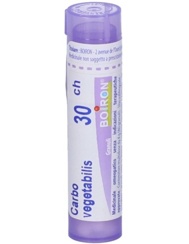 Boiron Carbo Vegetabilis Granuli 30Ch Tubo 4g
