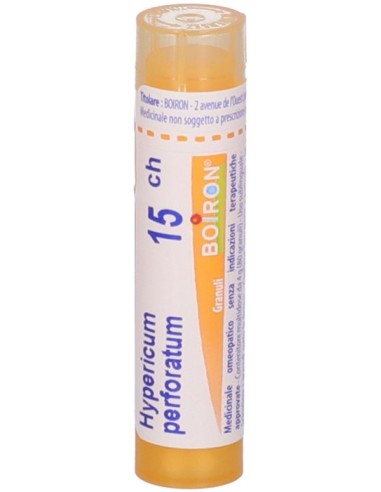 Boiron Hypericum Perforatum Granuli 15Ch Tubo 4g