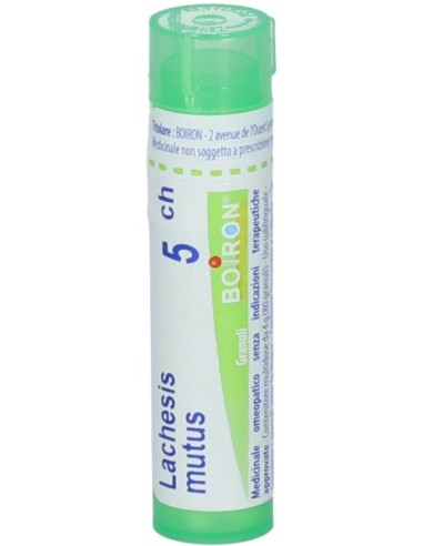 Boiron Lachesis Mutus Granuli 05Ch Tubo 4g