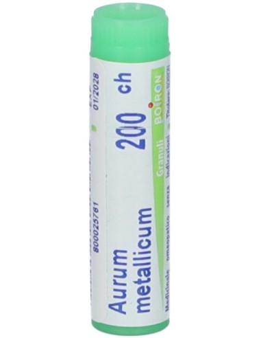 Boiron Aurum Metallicum Globuli 200Ch Dose 1g