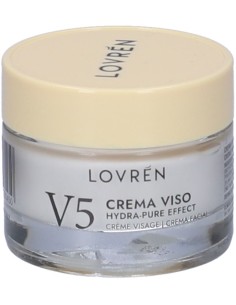 Lovren V5 Crema Viso Hydra Pure Effect Pelli Miste e Grasse