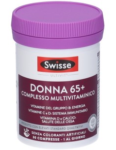 Swisse Donna 65+ Complesso Multivitaminico 30 Compresse