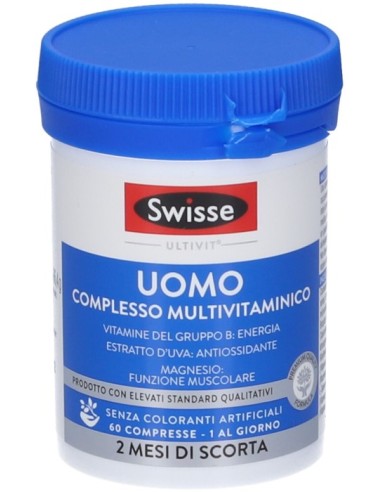 Swisse Multivitaminico Uomo 60 Capsule
