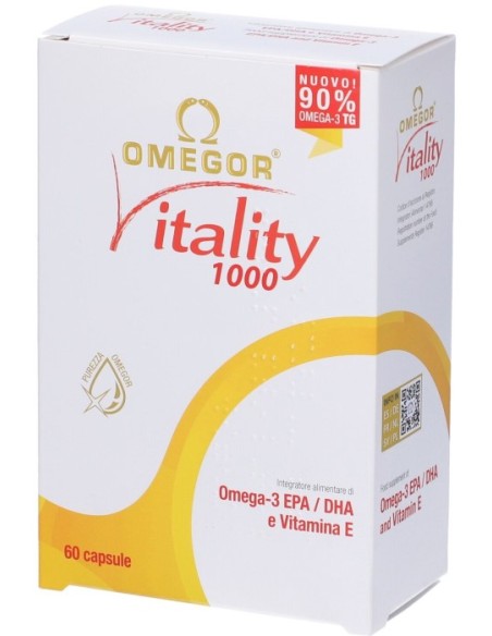 Omegor Vitality 1000 60 Capsule Omega-3