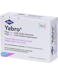 Yabro 10 Flaconi 3ml Acido Ialuronico 0,3%
