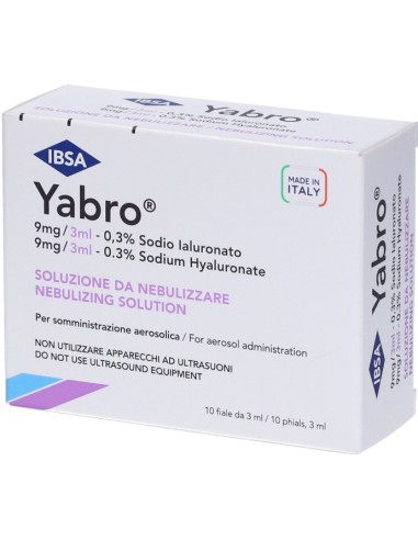 Yabro 10 Flaconi 3ml Acido Ialuronico 0,3%
