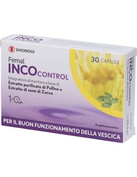 Shionogi Femal INCOcontrol 30 Capsule