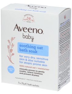 Aveeno Baby Colloidal Polvere Bagno 5x21g