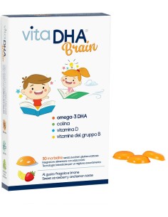 VITADHA BRAIN 30 MORBIDINE AL GUSTO FRAGOLA E LIMONE