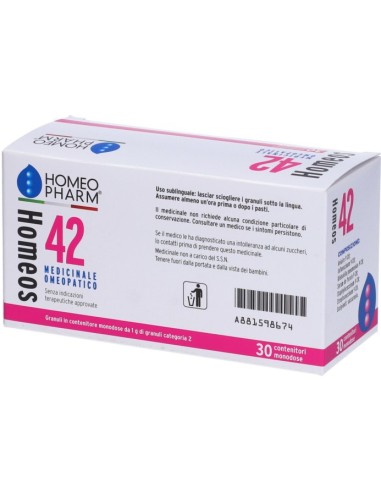 Homeopharm Homeos 42 30 Contenitori