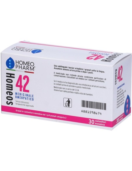 Homeopharm Homeos 42 30 Contenitori