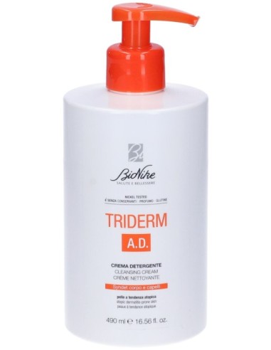 Bionike Triderm A.D. Crema Detergente 490ml