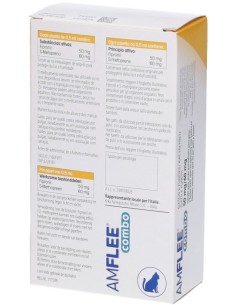 Amflee Combo 50mg/60mg Spot On Antiparassitario Gatti e... 2