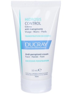Ducray Hidrosis Control Crema Viso/Mani/Piedi 50ml