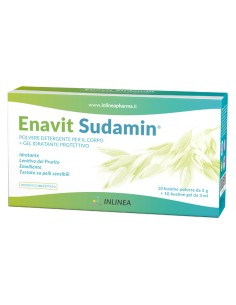 ENAVIT SUDAMIN 10 BUSTINE POLVERE DA 5 G + 10 BUSTINE GEL...
