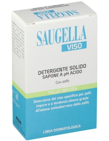 Saugella Viso Detergente Solido 100g