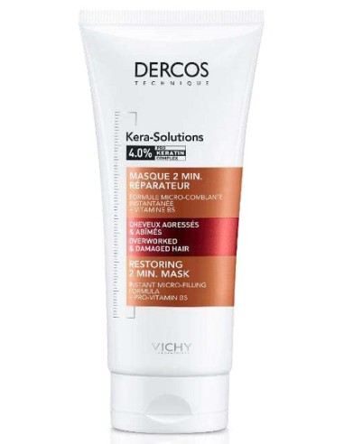 DERCOS TECHNIQUE KERASOL MASCHERA RIPARATRICE 2...
