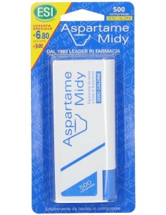 Aspartame Midy 500 Compresse
