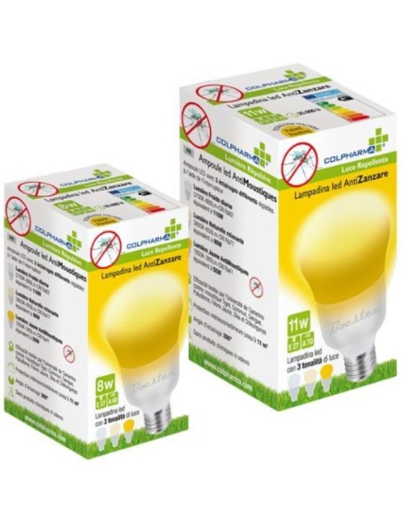 Colpharma Lampadina Antizanzare Led 11W 1 Pezzo
