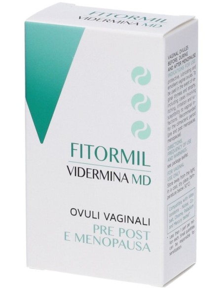 Fitormil Vidermina 10 Ovuli Vaginali Pre Post Menopausa