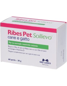Nbf Lanes Ribes Pet Sollievo Blister Cane/Gatto 60 Perle