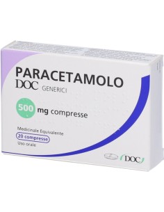Paracetamolo Doc 20 Compresse da 500mg